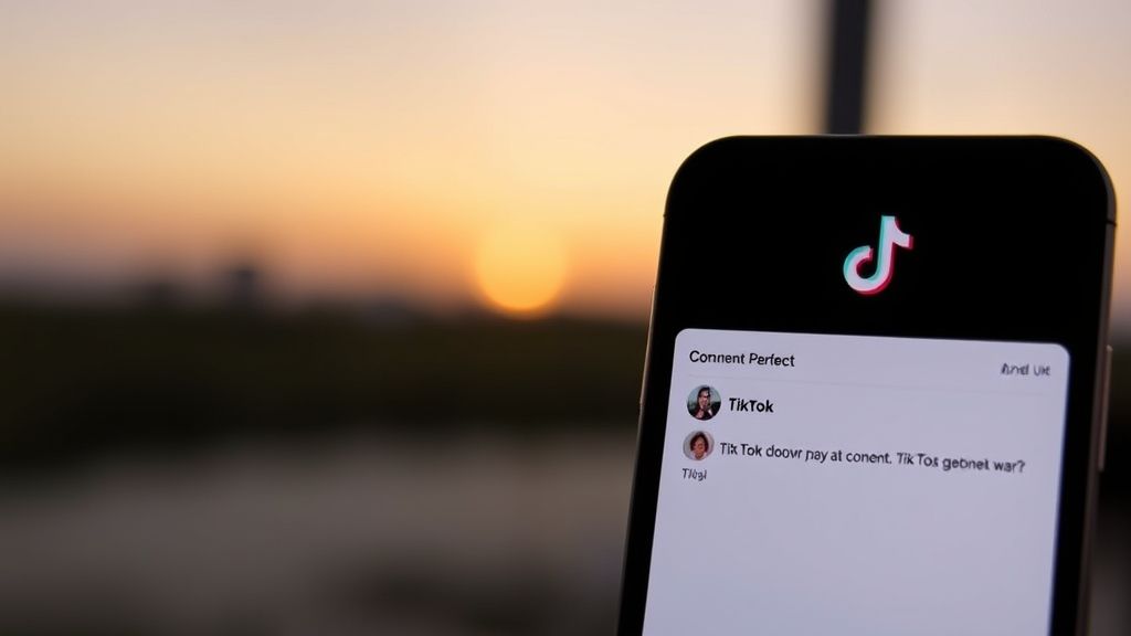 精通TikTok评论自动化：2025年智能回复设置指南