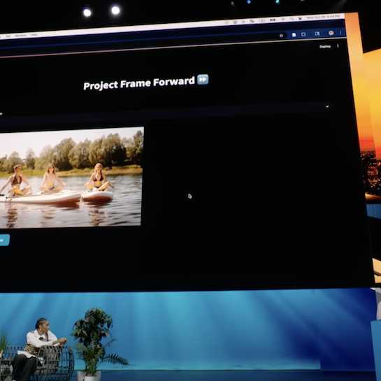 Adobe Sneaks at Adobe MAX LA 2025